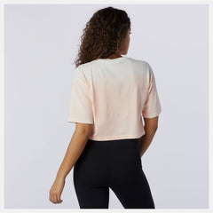 Cloud Pink Sport Style Optiks Gradient Spray Tee / New Balance Women