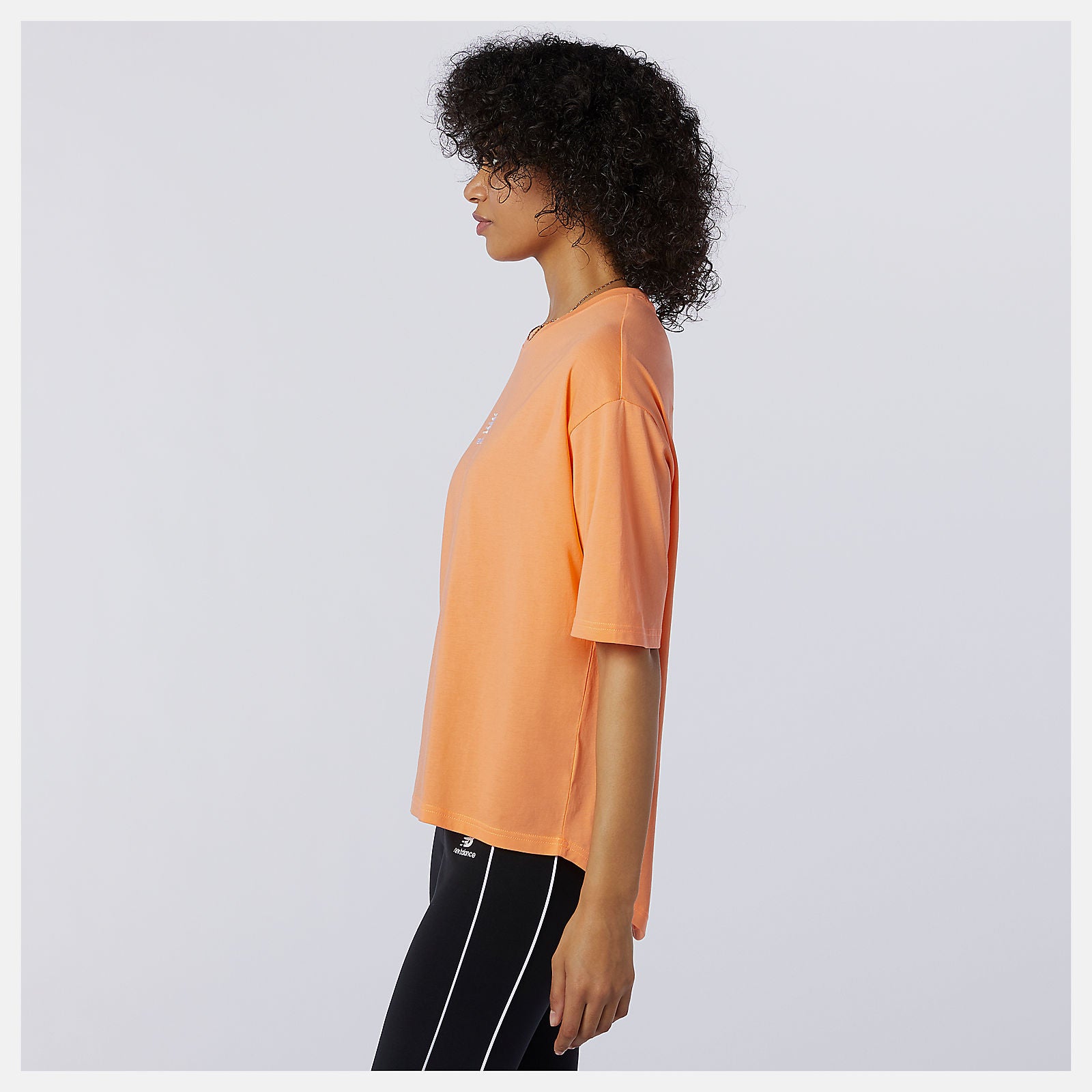 Citrus Punch NB Athletics Collide Short Sleeve Tee / New Balance Women