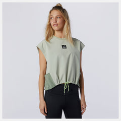 Silver Pine NB All Terrain Pocket Tee / New Balance Women