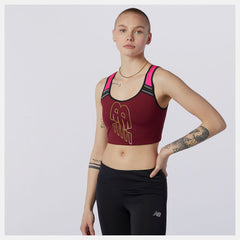 Garnet Achiever Crop Top / New Balance Women