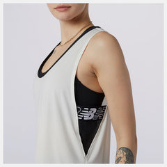Sea Salt Relentless Sweat Tank / New Balance Women