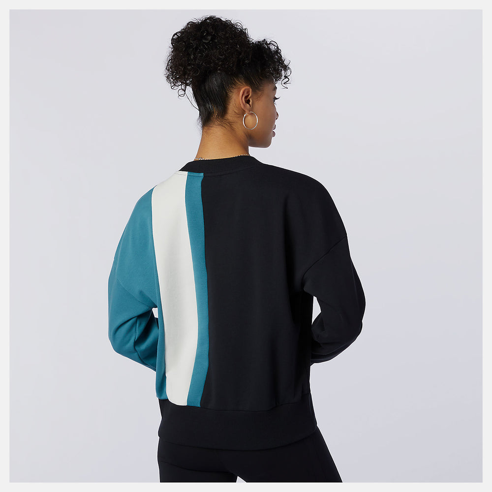 Black NB Athletics Higher Learning Crew / New Balance Women