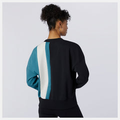Black NB Athletics Higher Learning Crew / New Balance Women