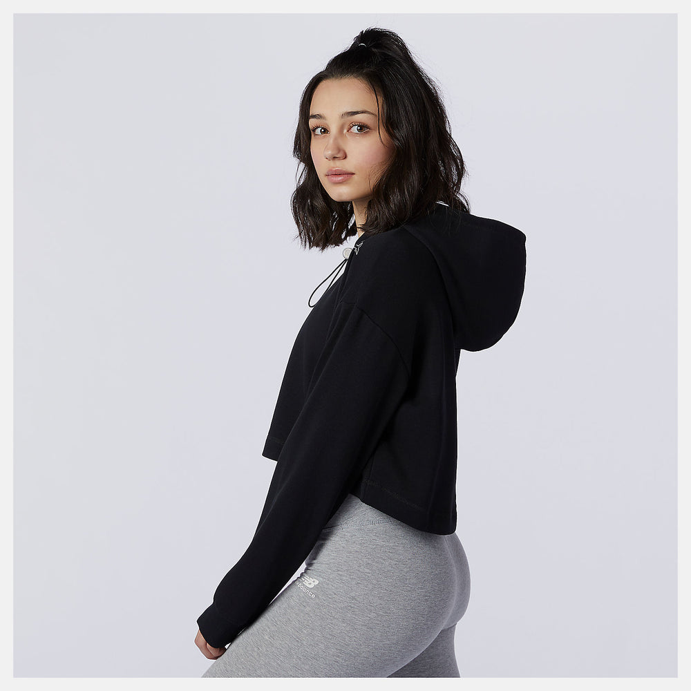 Black NB Essentials NBX Hoodie / New Balance Women