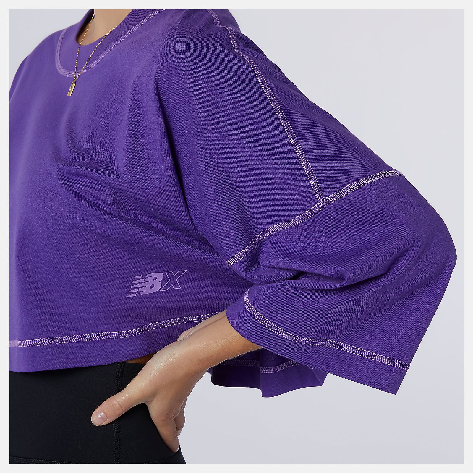 Prism Purple NB Essentials NBX Graphic Tee 2 / New Balance Women