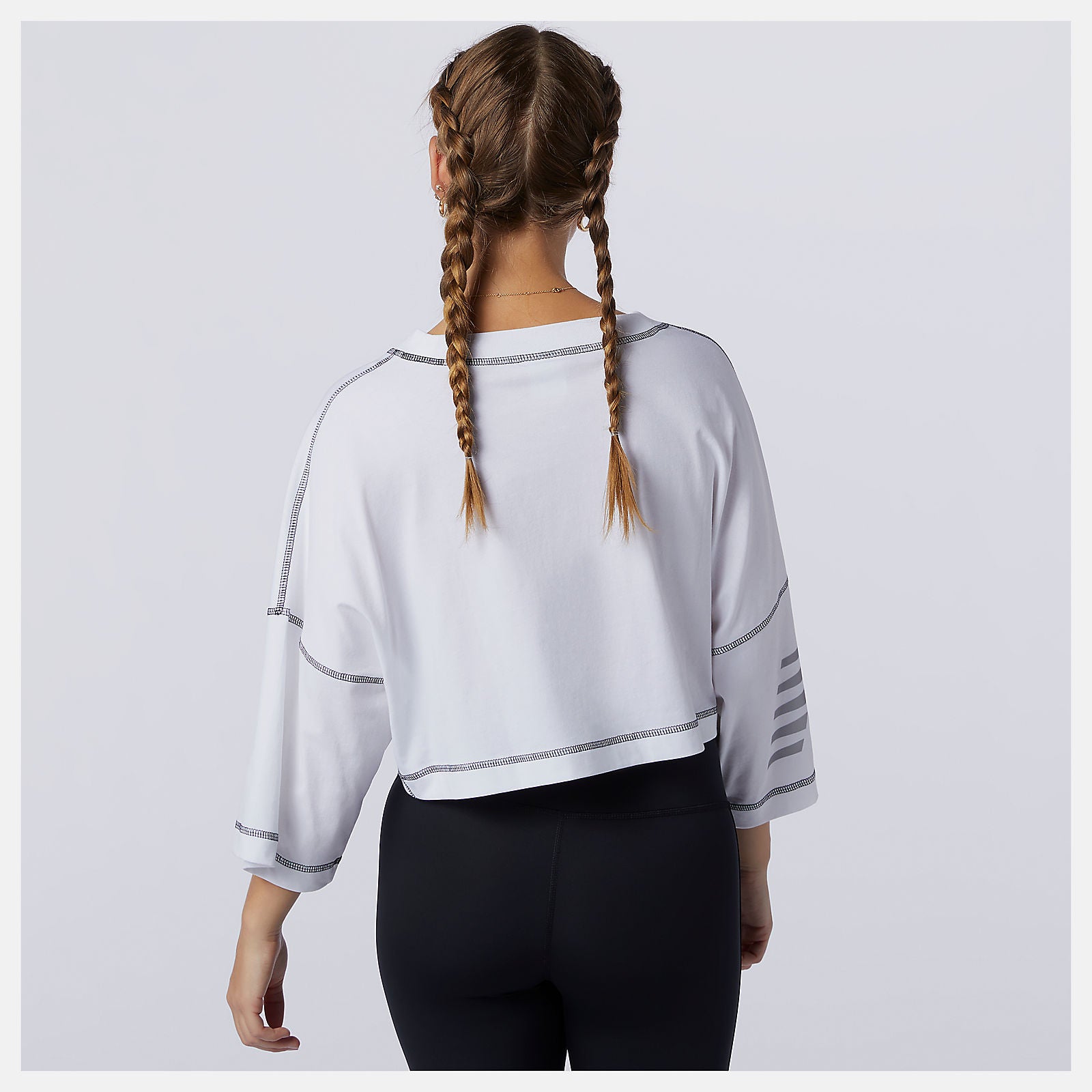 White NB Essentials NBX Graphic Tee 2 / New Balance Women