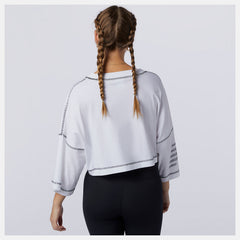White NB Essentials NBX Graphic Tee 2 / New Balance Women