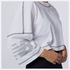 White NB Essentials NBX Graphic Tee 2 / New Balance Women