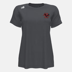 Dark Heather NB Short Sleeve Tech Tee(Boston College) / New Balance Women