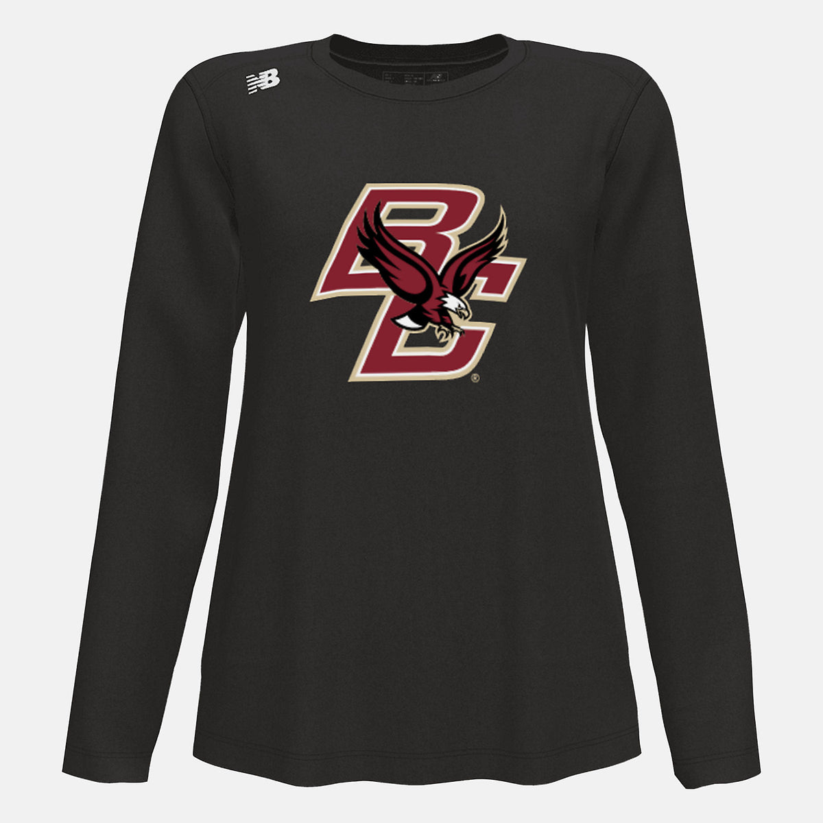 Team Black NB Long Sleeve Tech Tee(Boston College) / New Balance Women