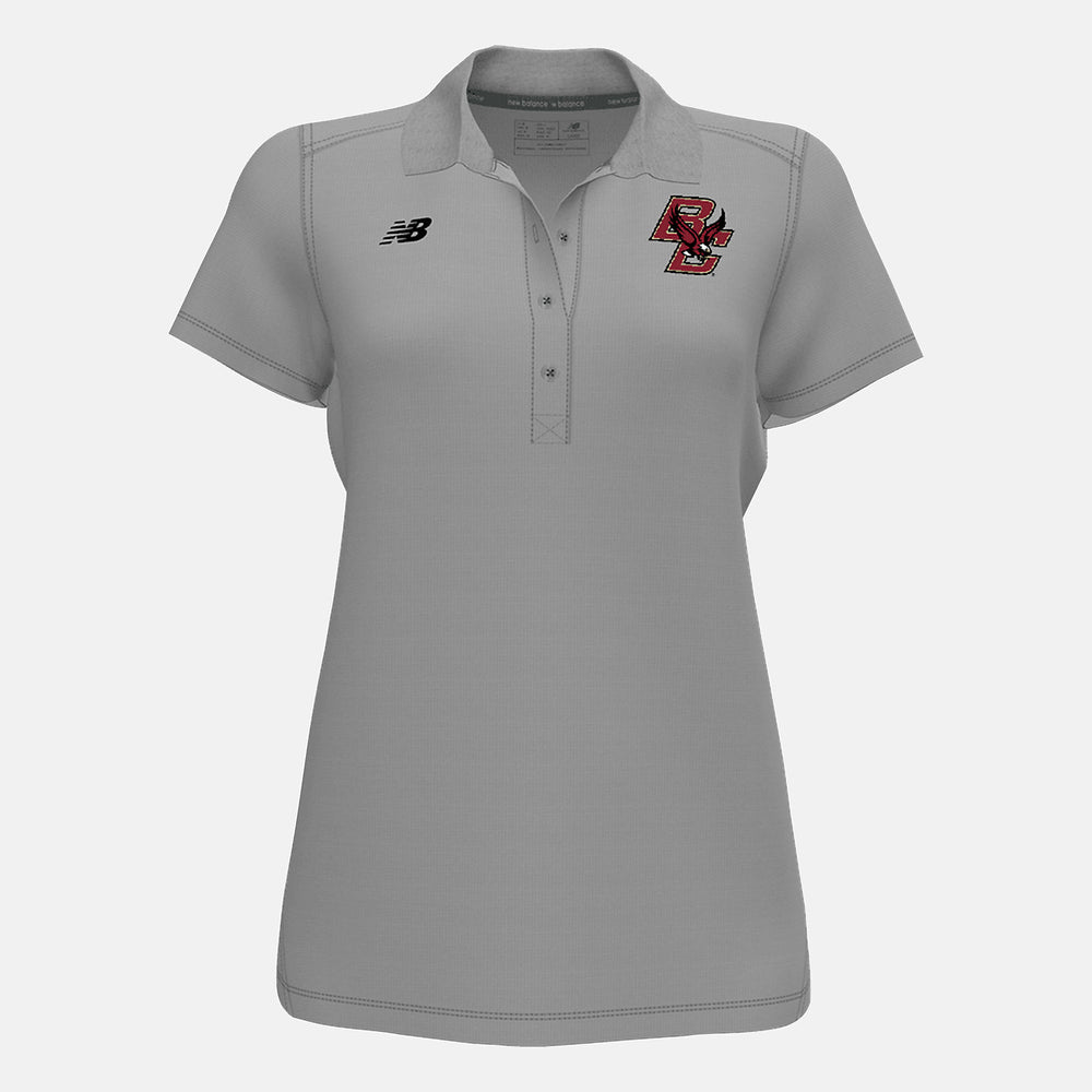 Light Grey Tech Polo(Boston College) / New Balance Women