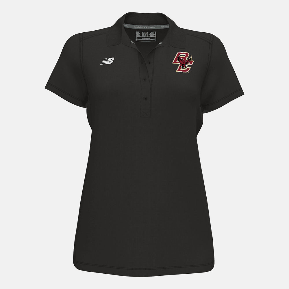 Team Black Tech Polo(Boston College) / New Balance Women