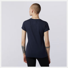 Eclipse Essentials Stacked Logo Tee / New Balance Women
