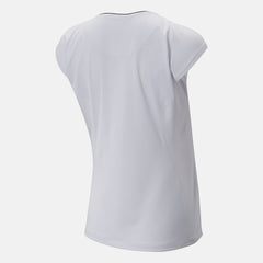 White Rally Cap Sleeve / New Balance Women