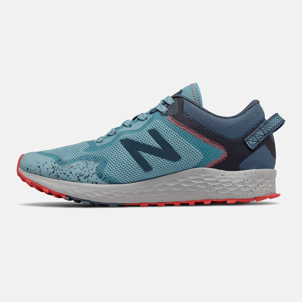 Wax Blue/Stone Blue and Light Aluminum Fresh Foam Arishi Trail / New Balance Women