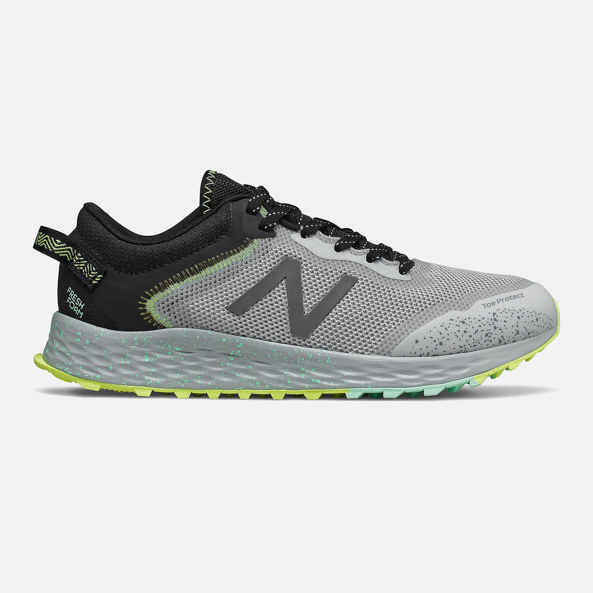 Light Aluminum/Black and Neo Mint Fresh Foam Arishi Trail / New Balance Women