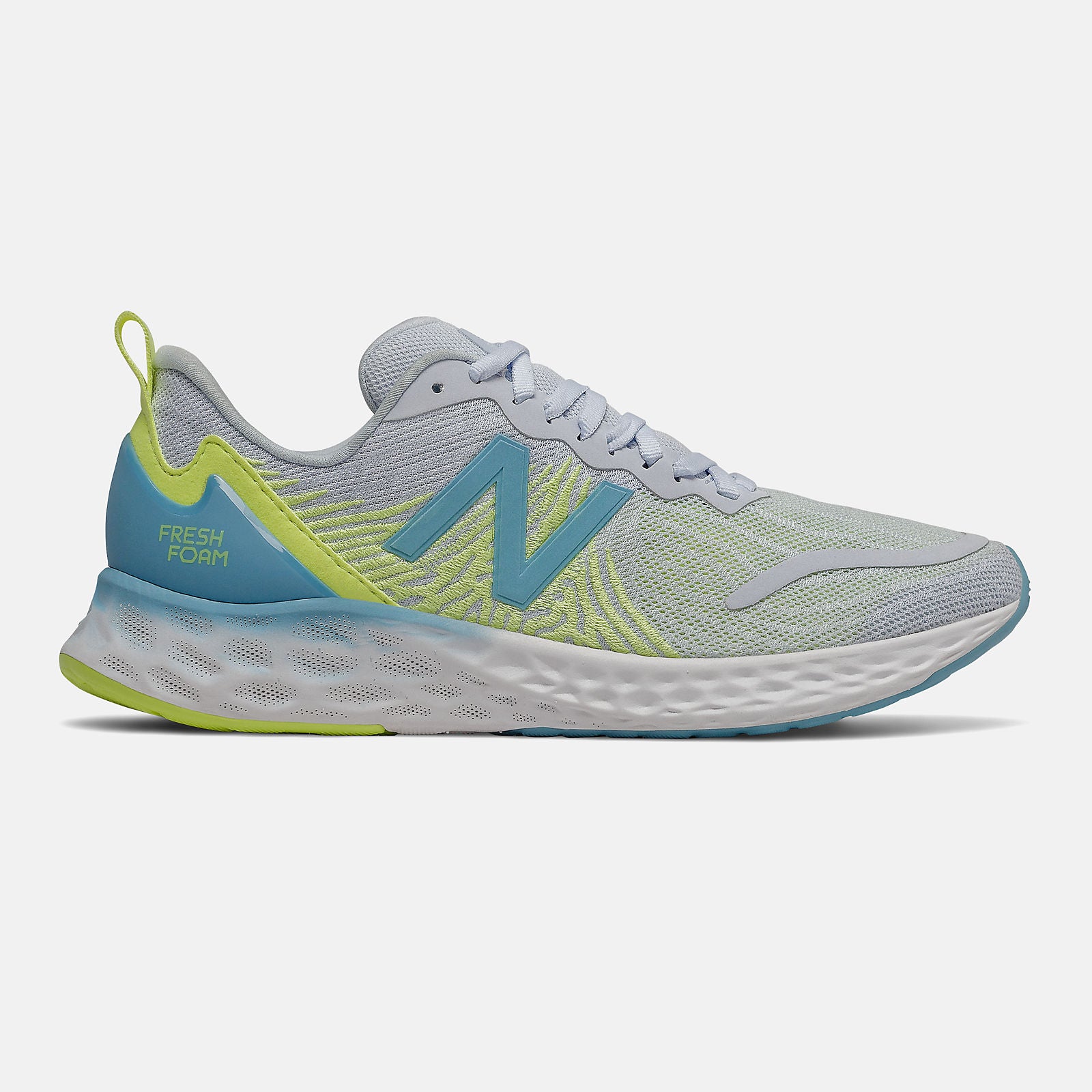 Moon Dust/Bali Blue and Lemon Slush Fresh Foam Tempo / New Balance Women