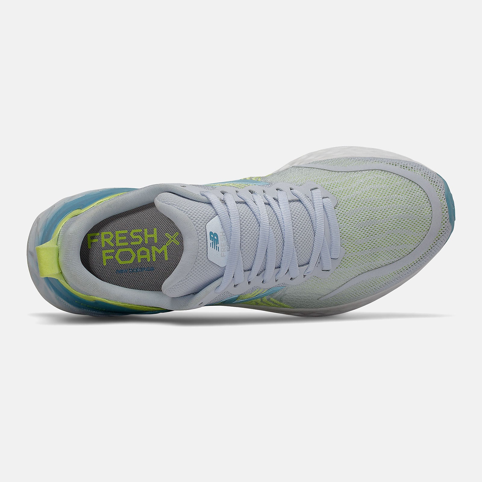 Moon Dust/Bali Blue and Lemon Slush Fresh Foam Tempo / New Balance Women