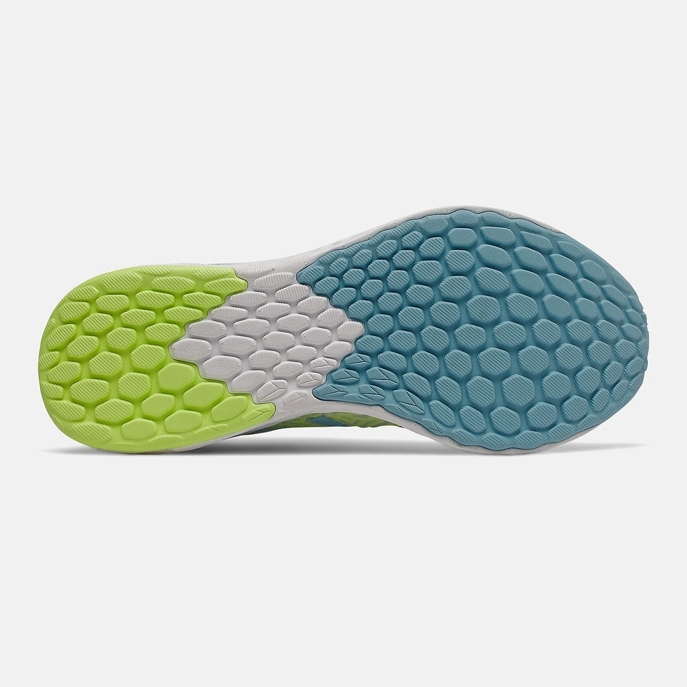 Moon Dust/Bali Blue and Lemon Slush Fresh Foam Tempo / New Balance Women