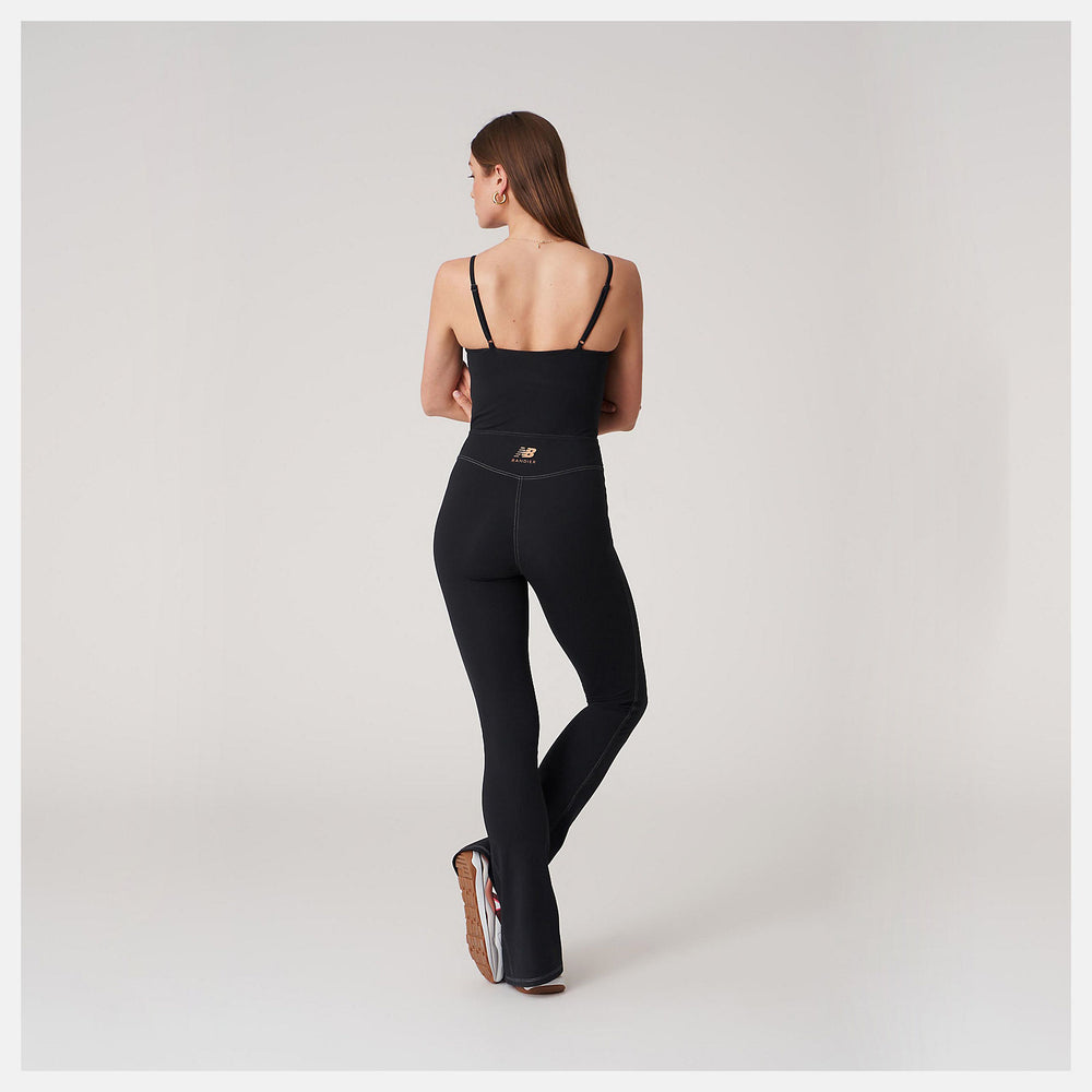 Black Bandier Cami Bodysuit / New Balance Women