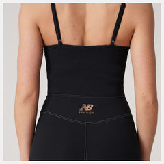 Black Bandier Cami Bodysuit / New Balance Women