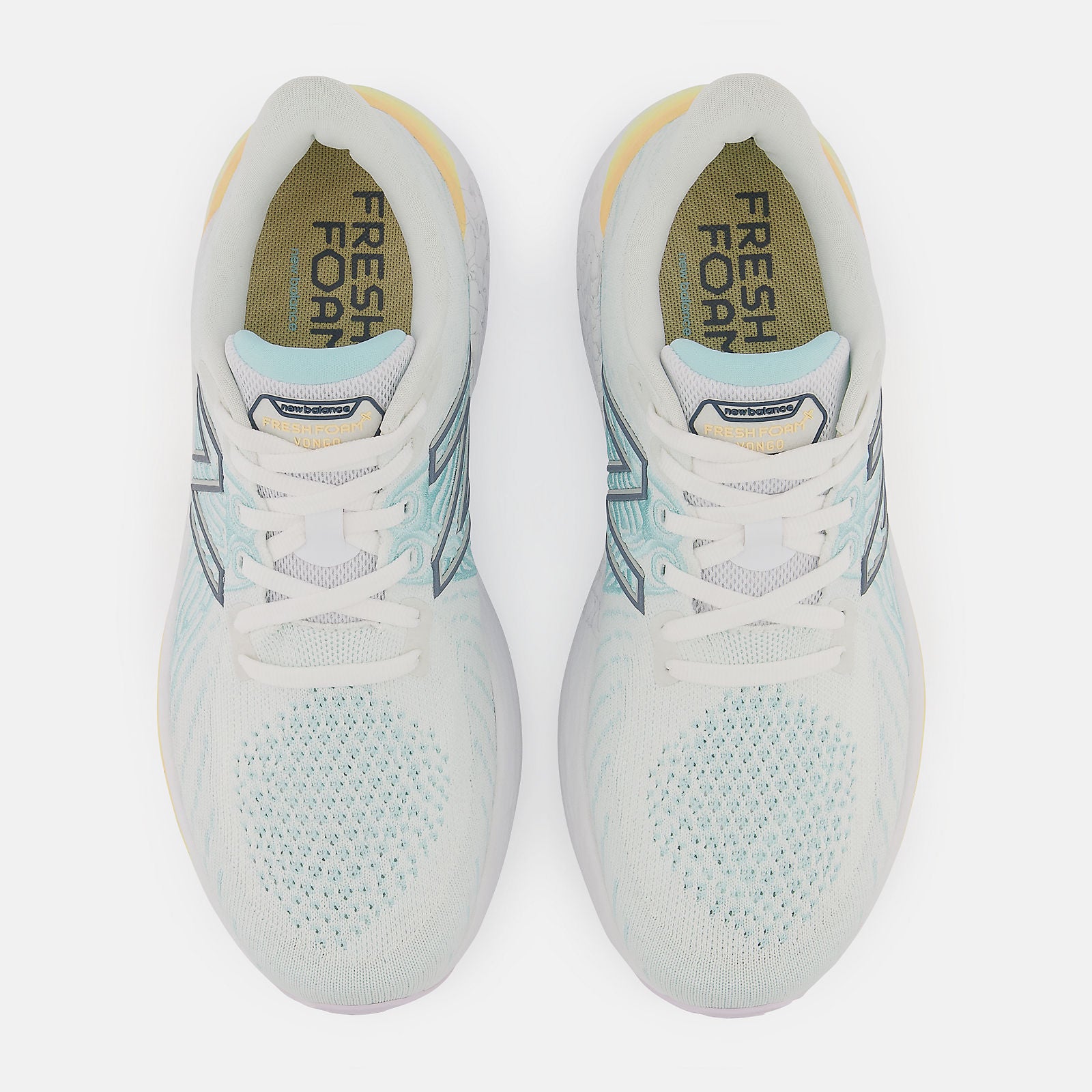 White/Light Mango Fresh Foam X Vongo v5 / New Balance Women