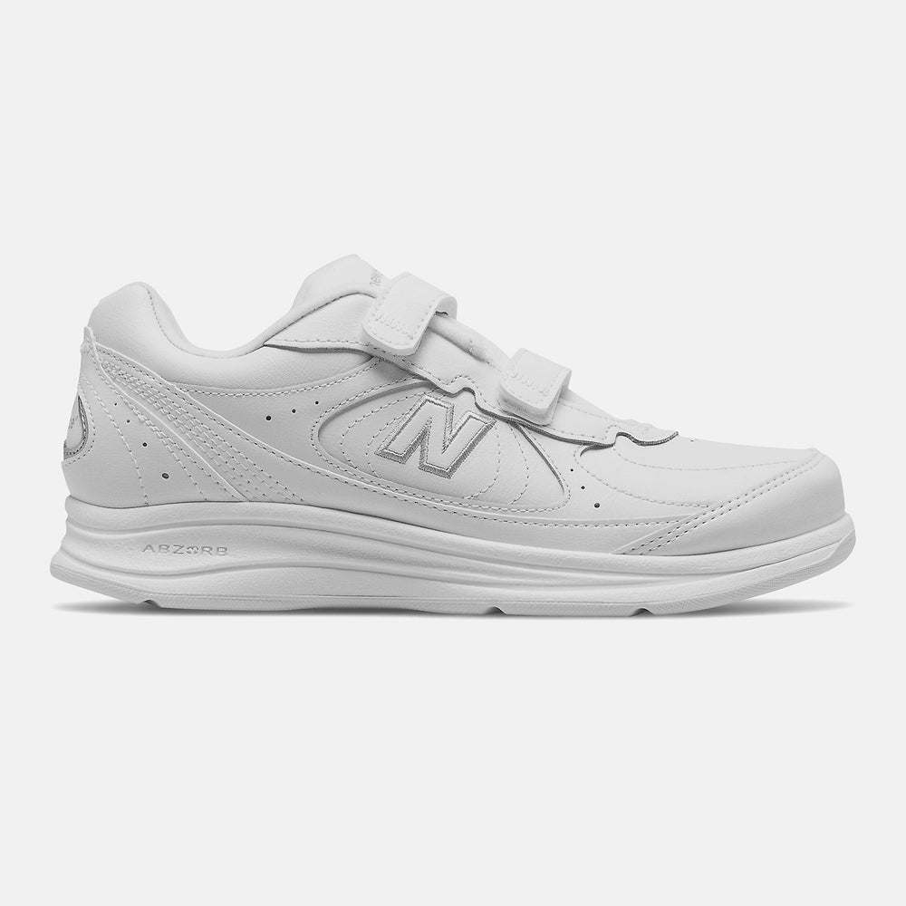 White Hook and Loop 577 / New Balance Women