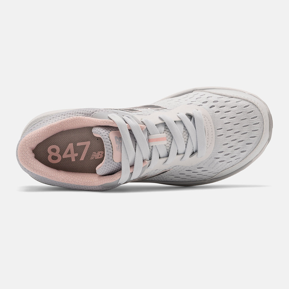 Arctic Fox/Silver Mink and Peach Soda 847v4 / New Balance Women