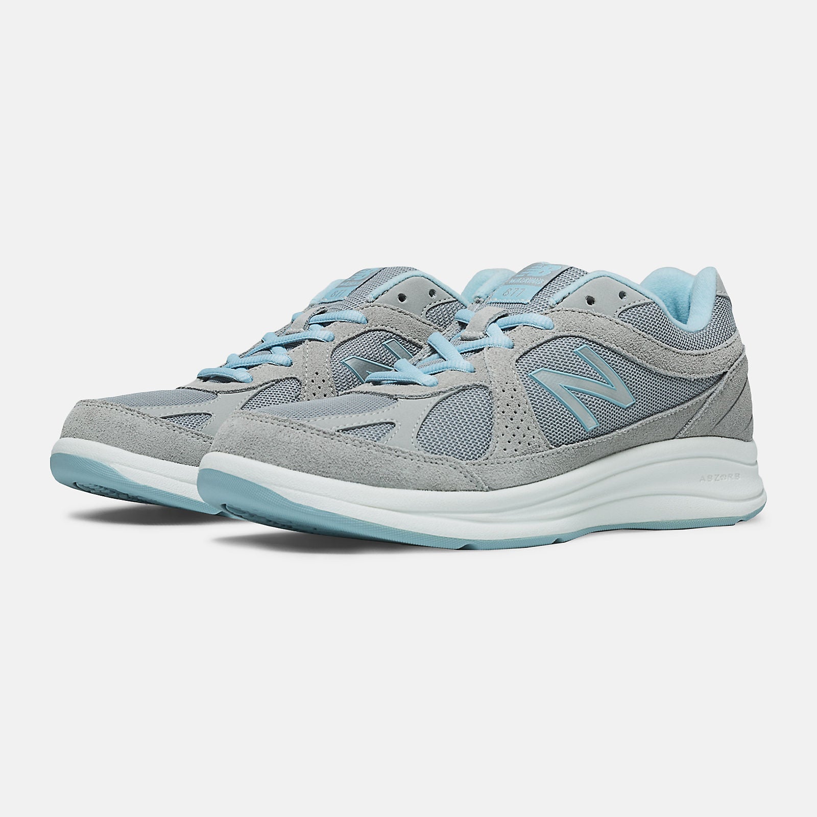 Silver/Aqua New Balance 877 / New Balance Women