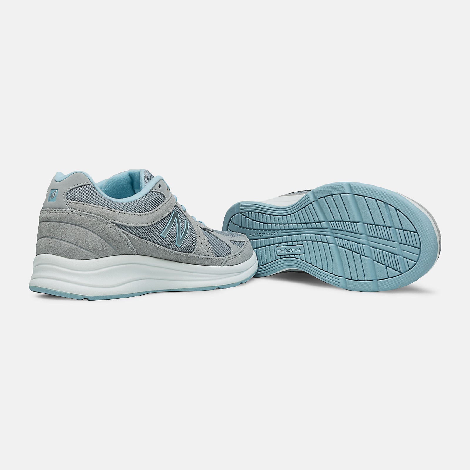 Silver/Aqua New Balance 877 / New Balance Women