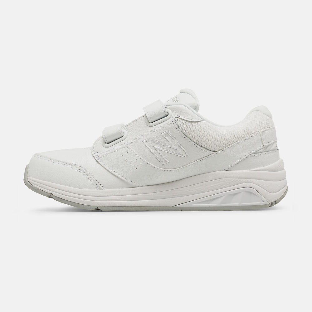 White Hook and Loop Leather 928v3 / New Balance Women