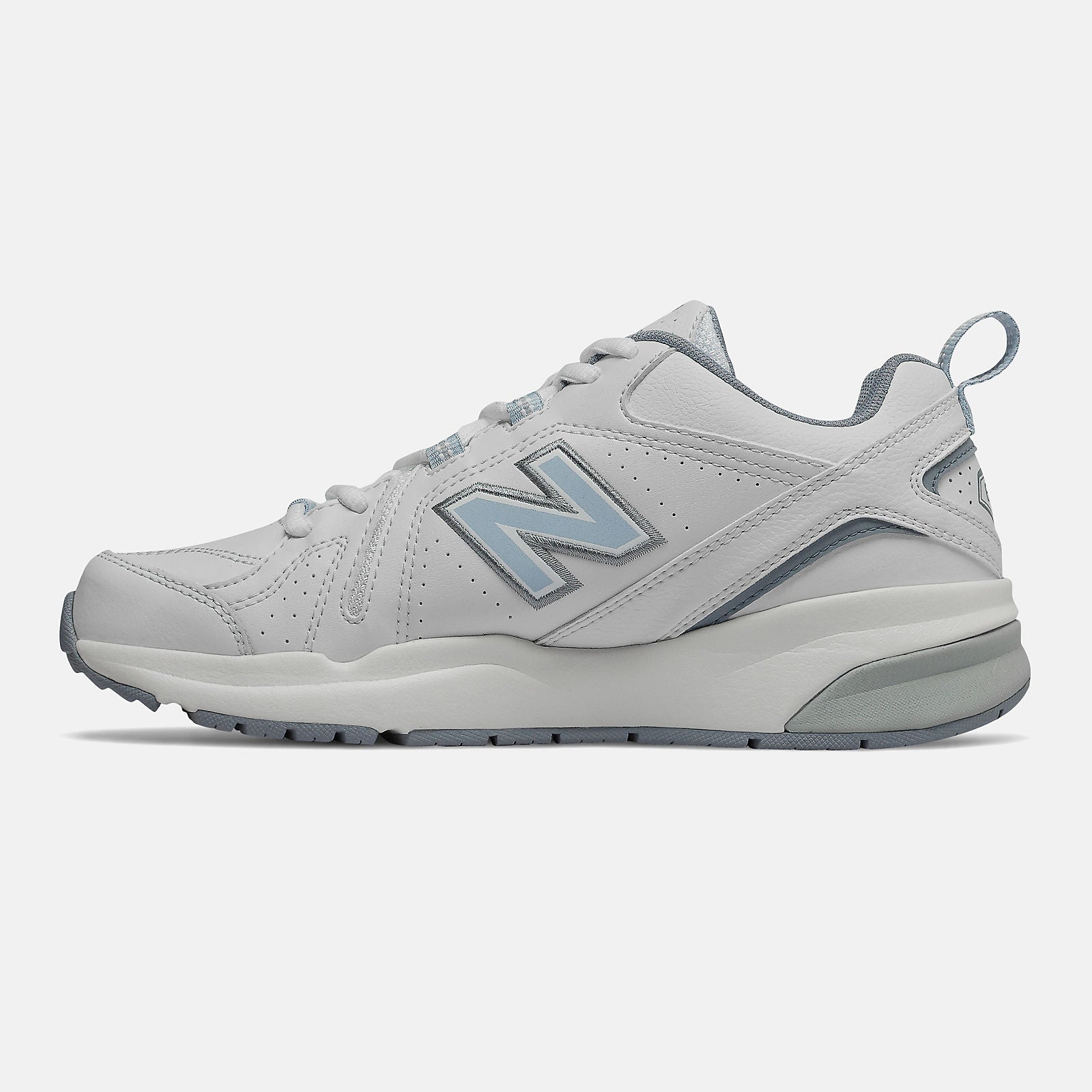 White/Light Blue 608v5 / New Balance Women