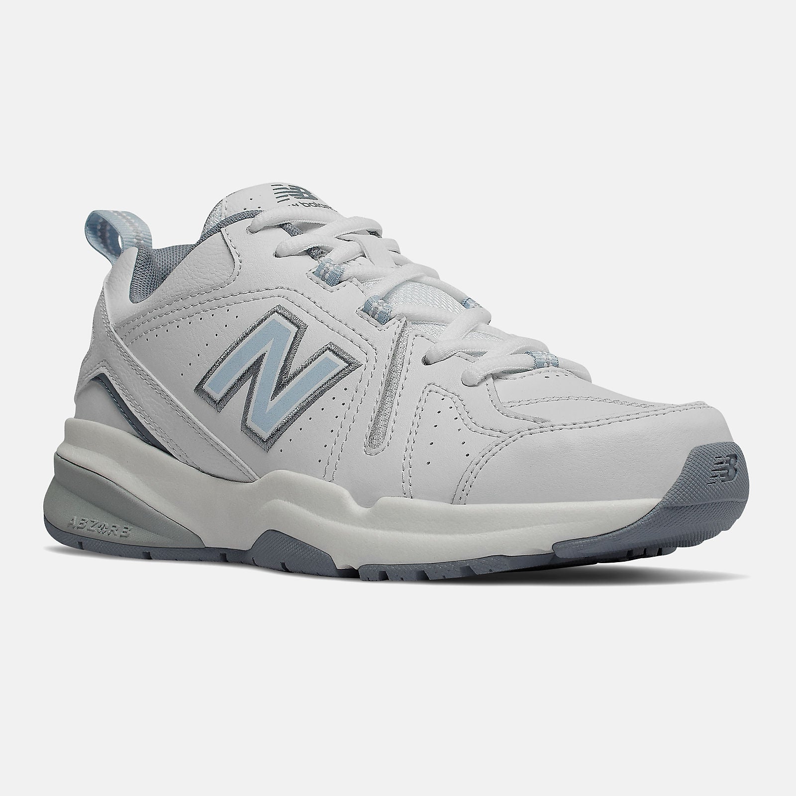White/Light Blue 608v5 / New Balance Women